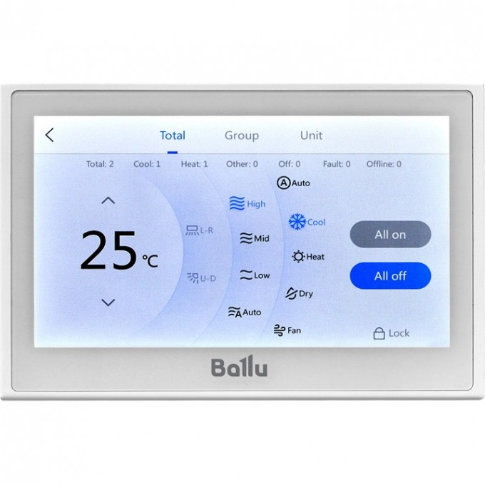 Пульт управления групповой проводной BALLU MACHINE BLC_WGC (1х64) HC-1186967 Пульт управления групповой проводной BALLU MACHINE BLC_WGC (1х64) HC-1186967